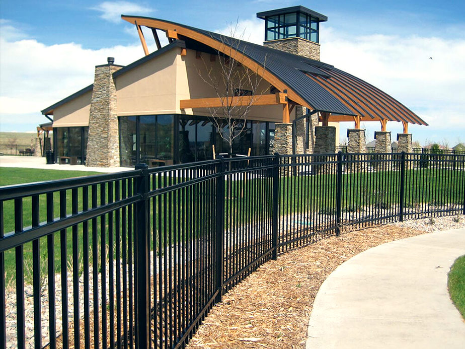 Commercial ornamental steel fence contractor in the Idaho Falls area.