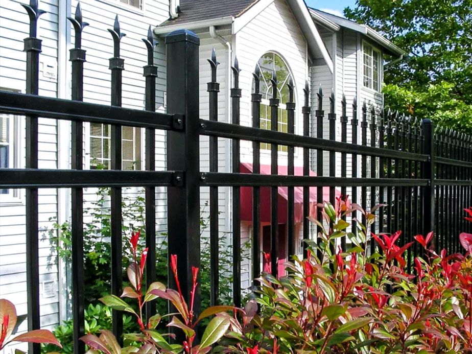 ornamental steel fence contractor in the Idaho Falls area.