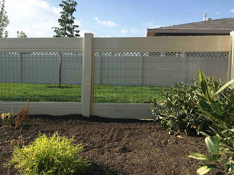 Rhino Rock fence contractor in the Idaho Falls area.