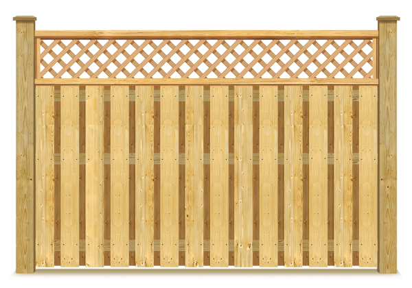 Wood Decorative Fencing in Idaho Falls Idaho