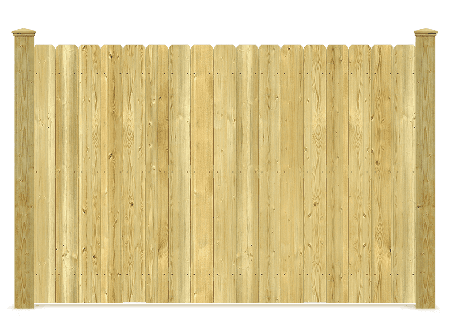 Wood fence styles that are popular in Blackfoot ID